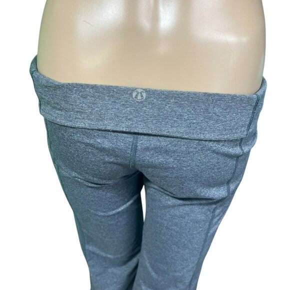 Lululemon Cropped Flare Yoga Pants 28" Waist - Med (8) - Picture 7 of 9